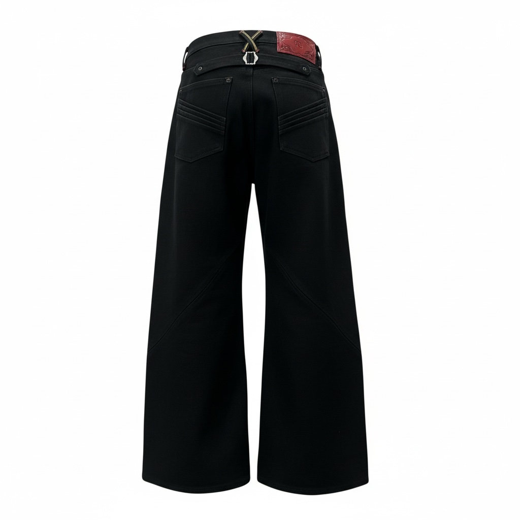 “Raw 1.0” Selvedge Jeans in Jet Black (MTO)