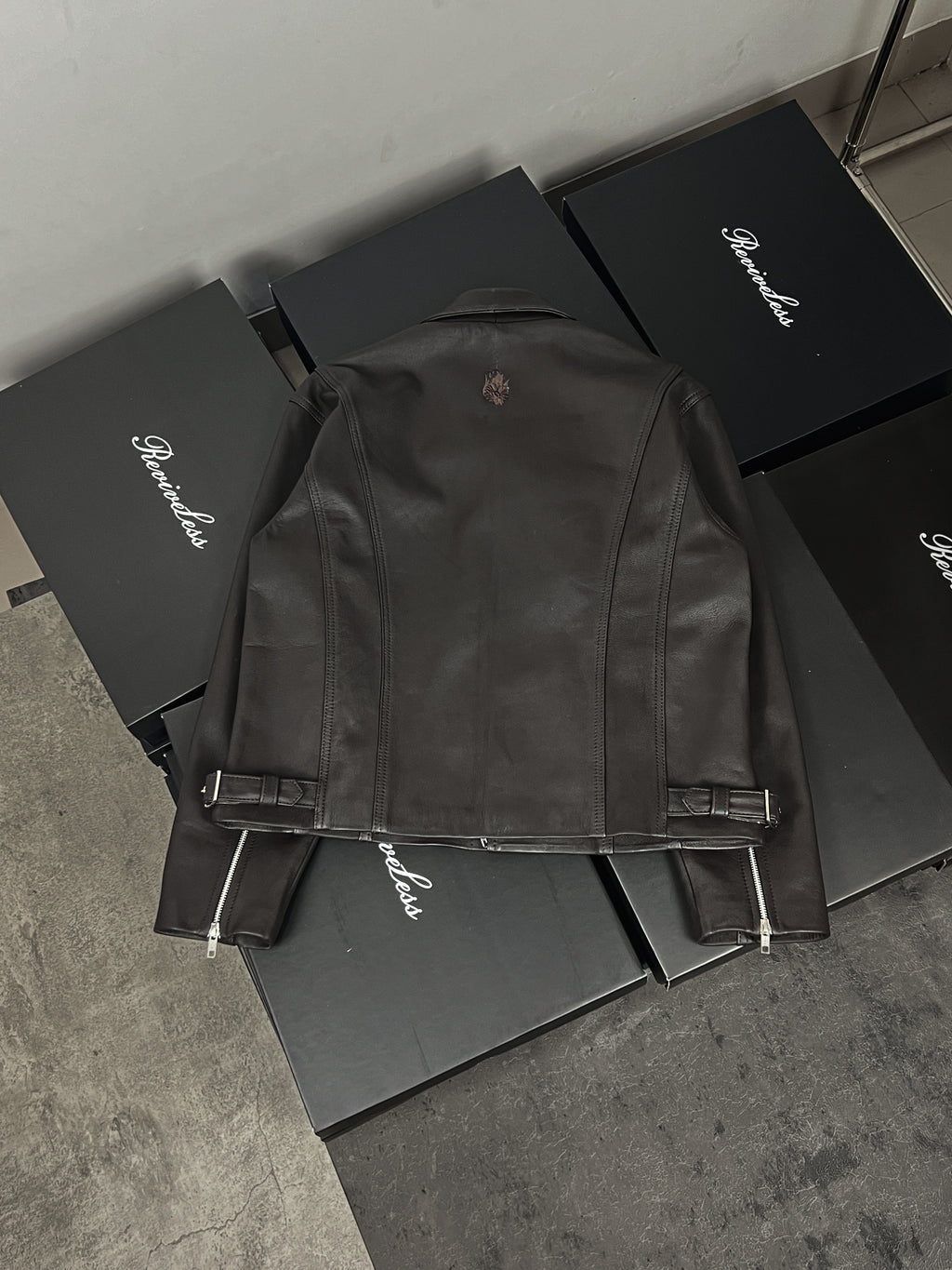 NASCENT 4.0 | Dark Brown Leather Jacket