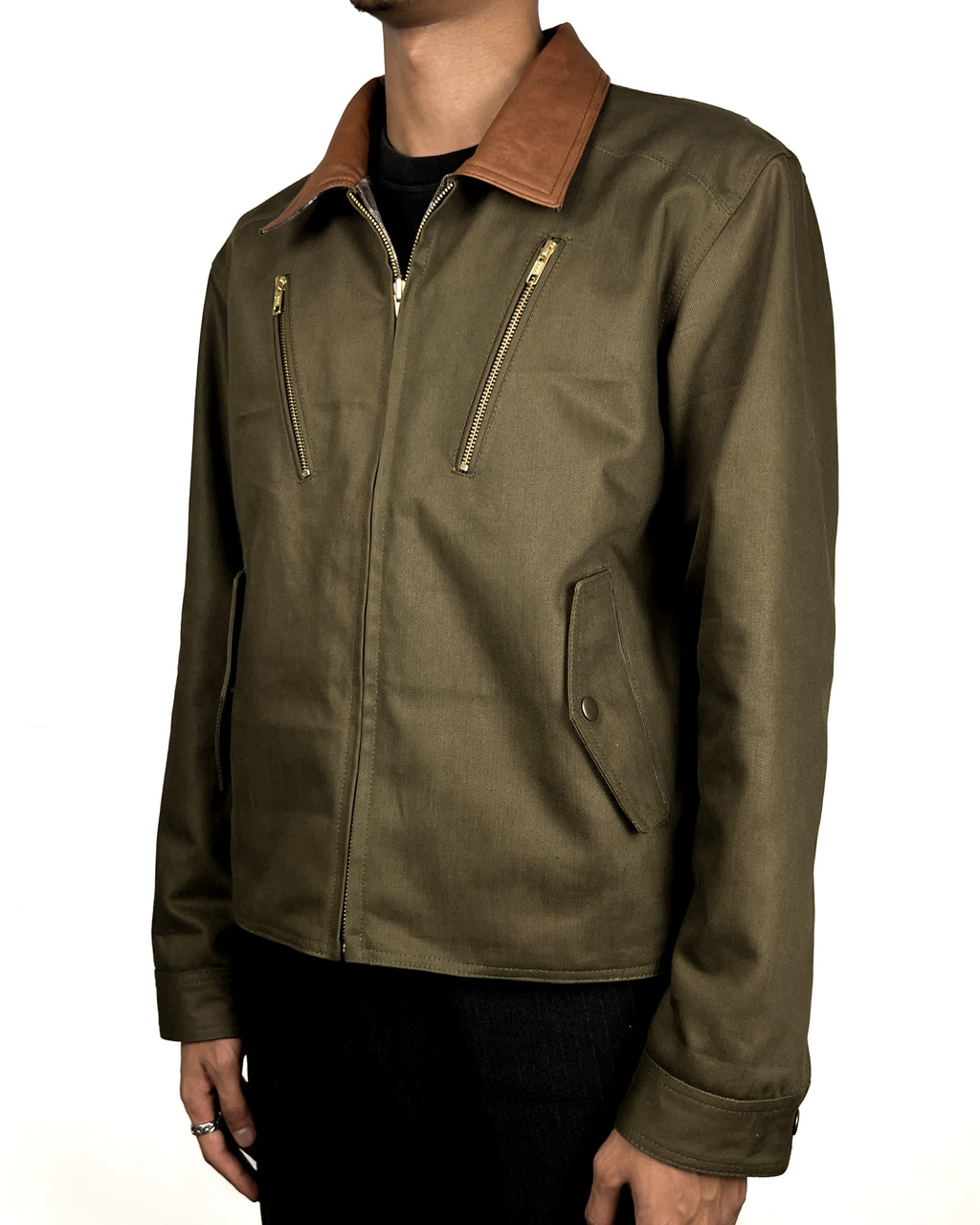 Reversible Jacket - Olive Green (MTO)