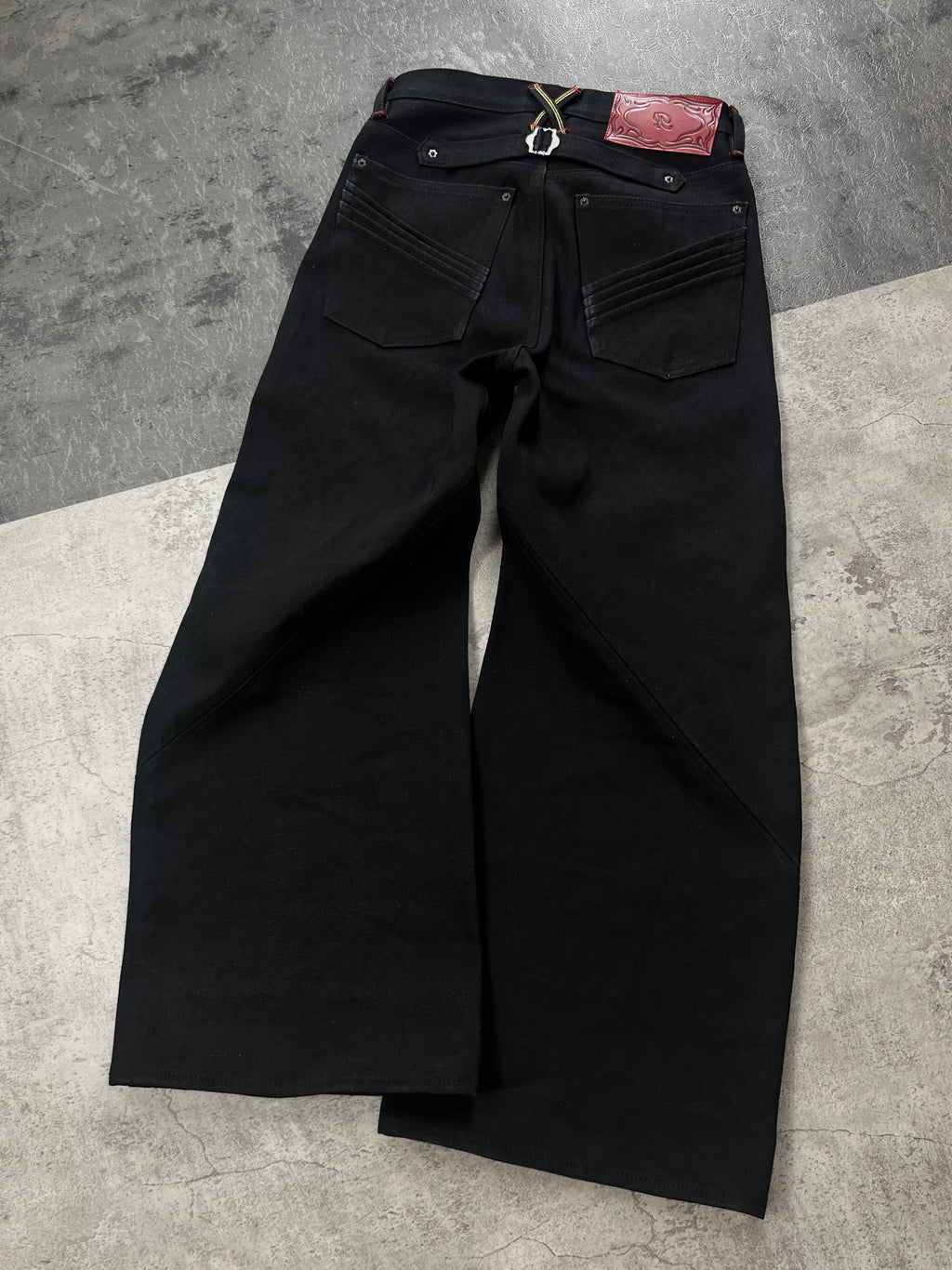 “Raw 1.0” Selvedge Jeans in Jet Black (MTO)