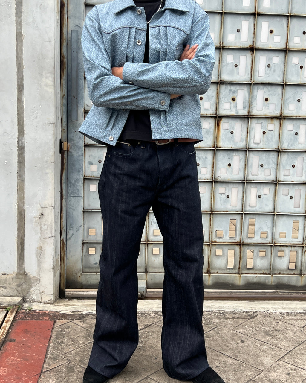 “Raw 1.1” Selvedge Bootcut Jeans in Vintage Indigo (MTO)