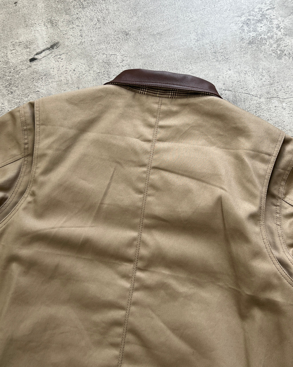 Reversible Jacket in Light Brown (MTO)