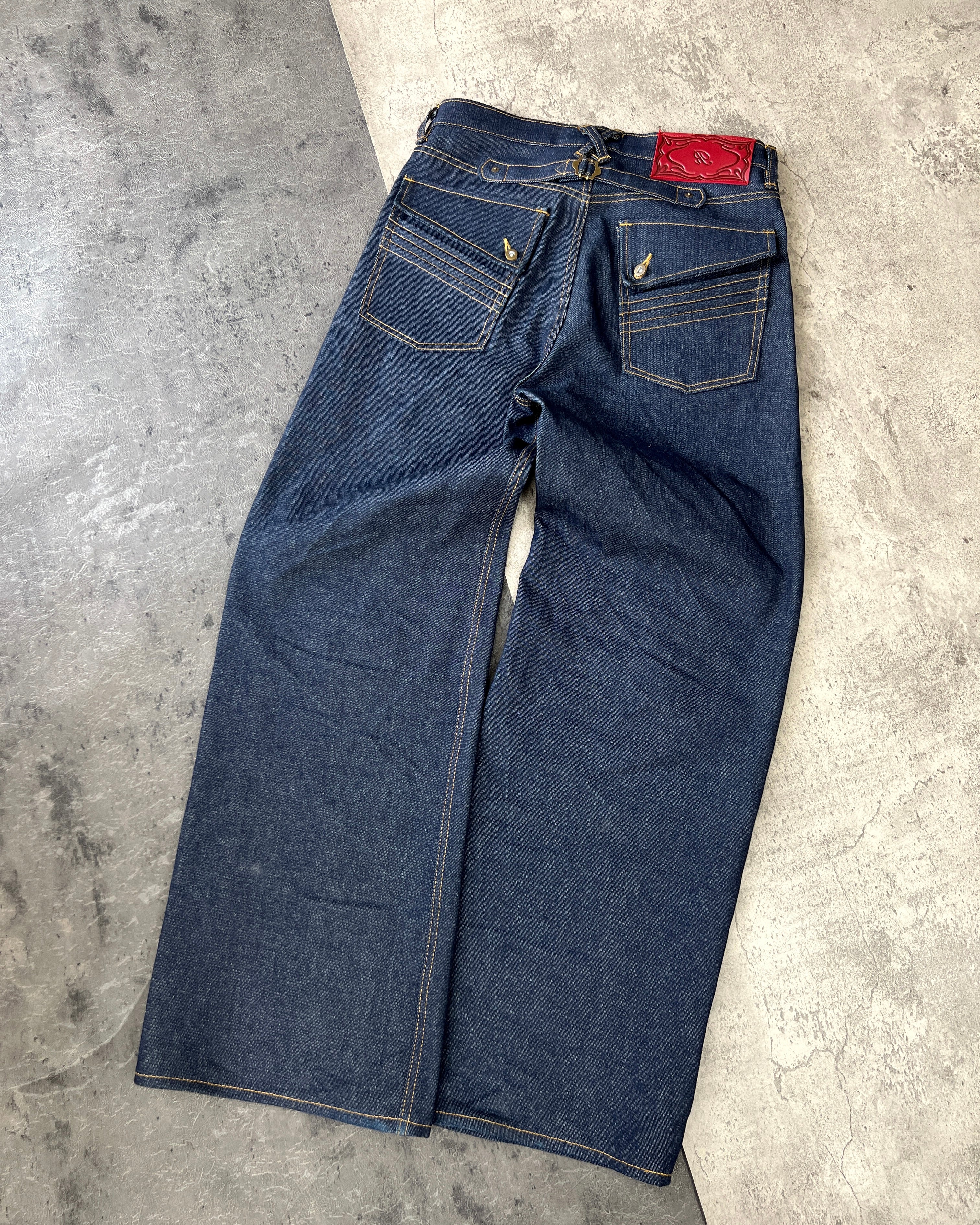 RAW 3.0 | Wide Leg Denim Pants Indigo