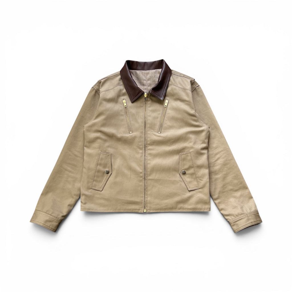 Reversible Jacket in Light Brown (MTO)