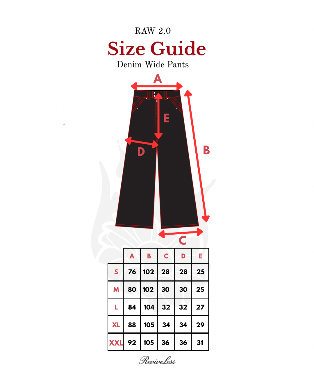 RAW 3.0 | Wide Leg Denim Pants Indigo